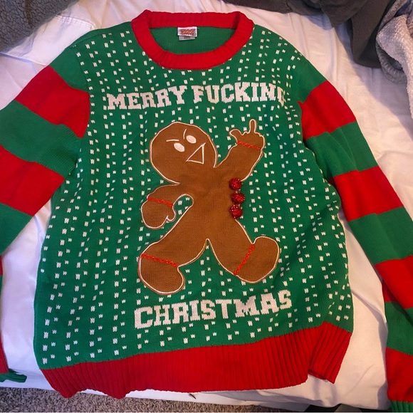Sweaters Ugly Christmas Sweater Lights Up Poshmark
